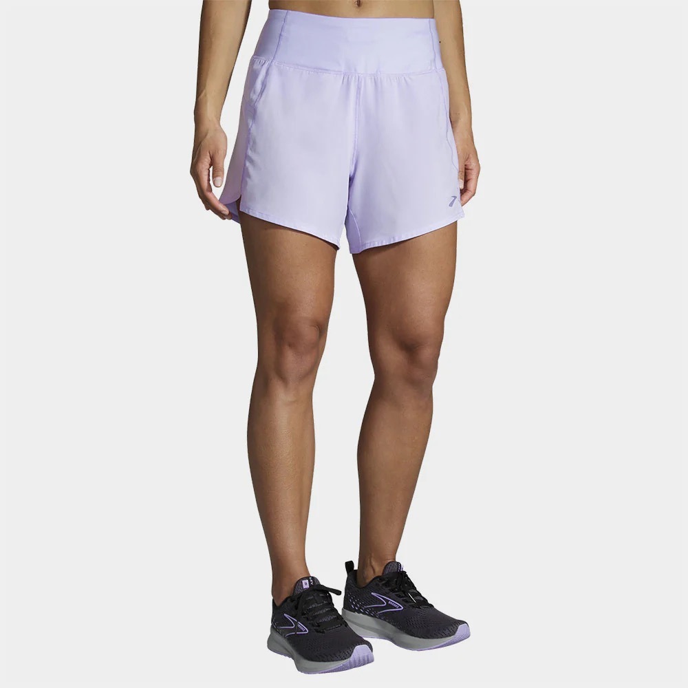 Brooks Chaser Short 5 inch - Violet Dash